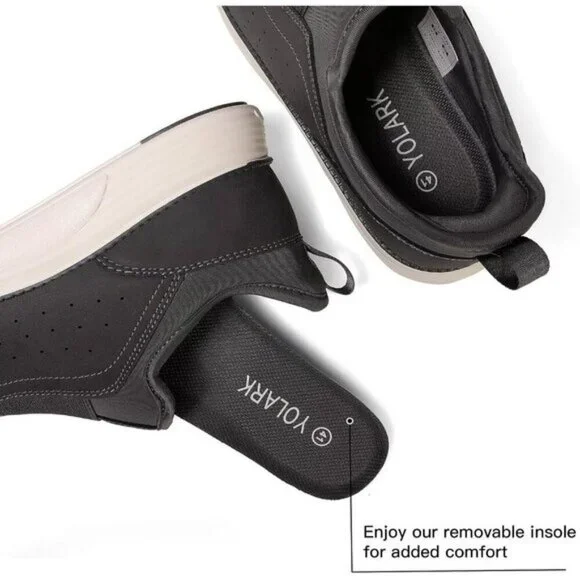 ⚡Men Grey-06 Dress Fashion Lightweight Breathable Laceless Athletic Sneakers - Picture 5 of 7